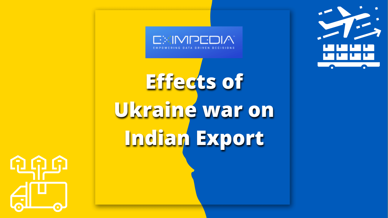 Effects of Ukraine war on Indian Export