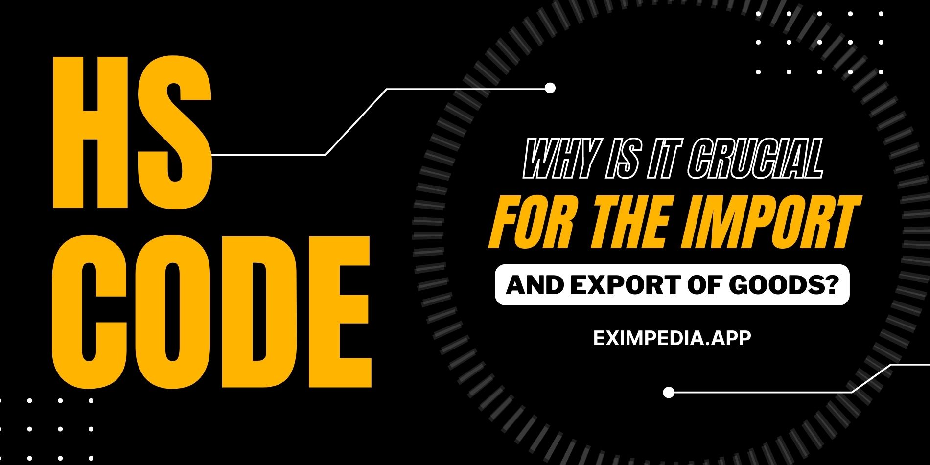 What is HS Code? Why is it crucial for the import and export of goods?